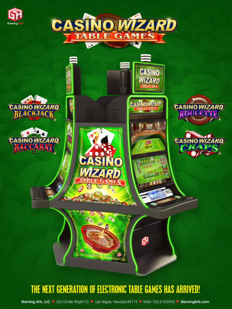 Casino Wizard Cut Sheet 2021 3POD | PDF
