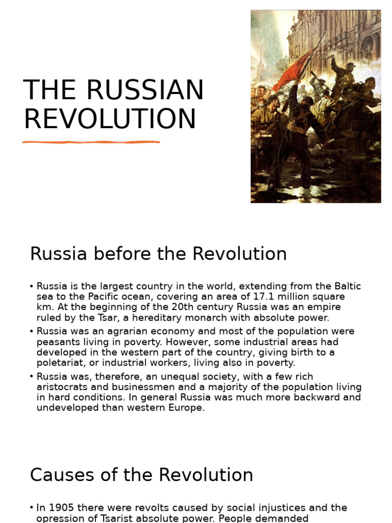 The Russian Revolution | PDF | Soviet Union | World Politics