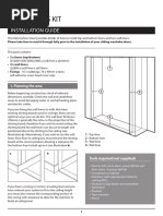 PVC Ceiling Panel Installation Guide | PDF | Ceiling | Door