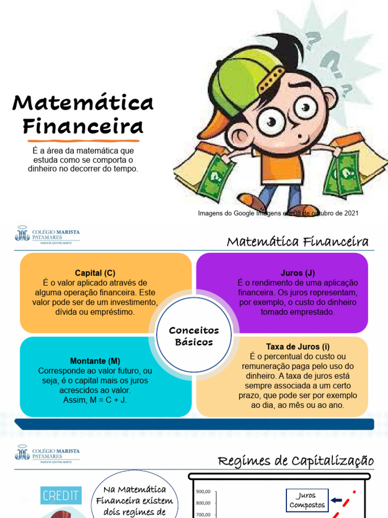 Matemática Financeira | PDF | Juros | Dinheiro