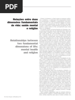 Relações entre Saúde Mental e Religião - Dalgalarrondo