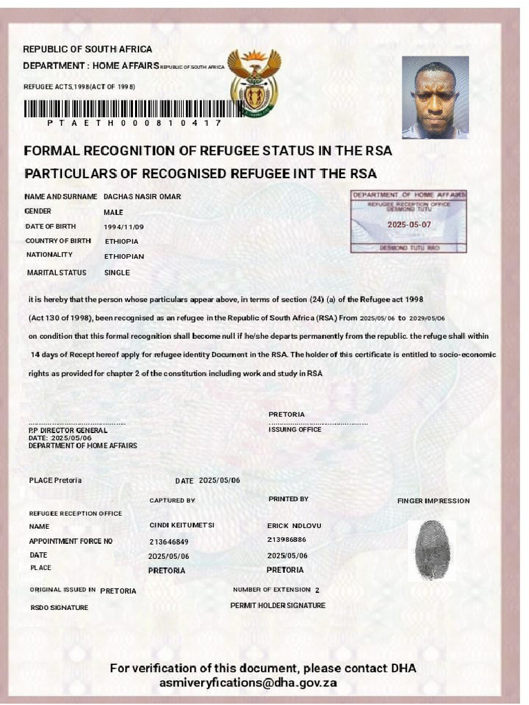 Status Temporary Permit | PDF