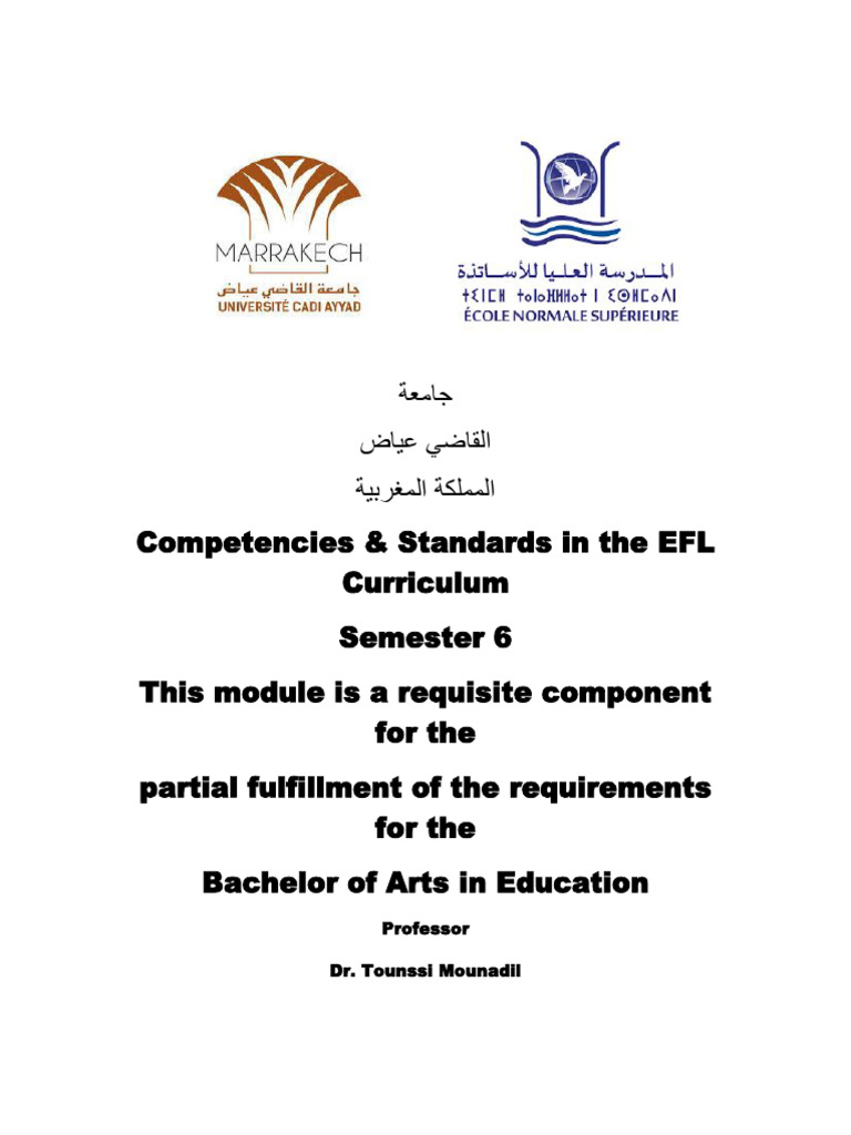 EFL Teaching Approaches in Algeria | PDF | English As A Second Or ...