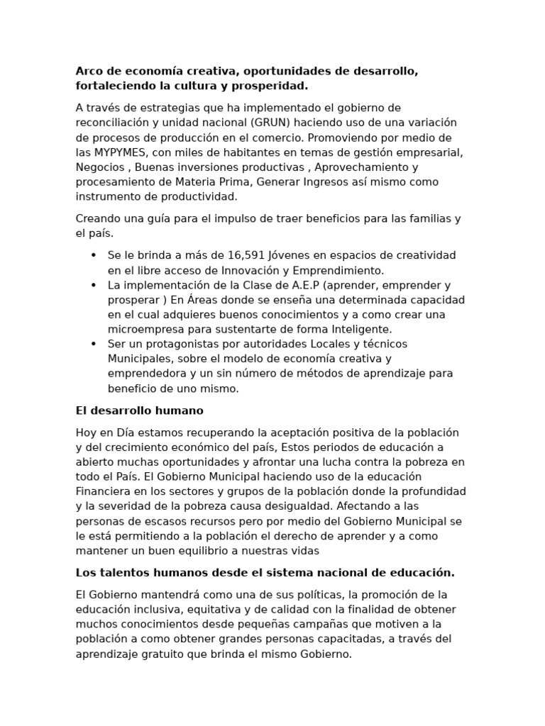 Reducción de La Pobreza | PDF | Iniciativa empresarial | Reducción de ...
