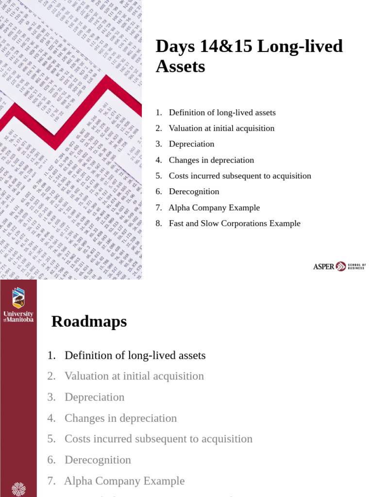 Long-Lived Assets: Valuation & Depreciation | PDF | Depreciation ...