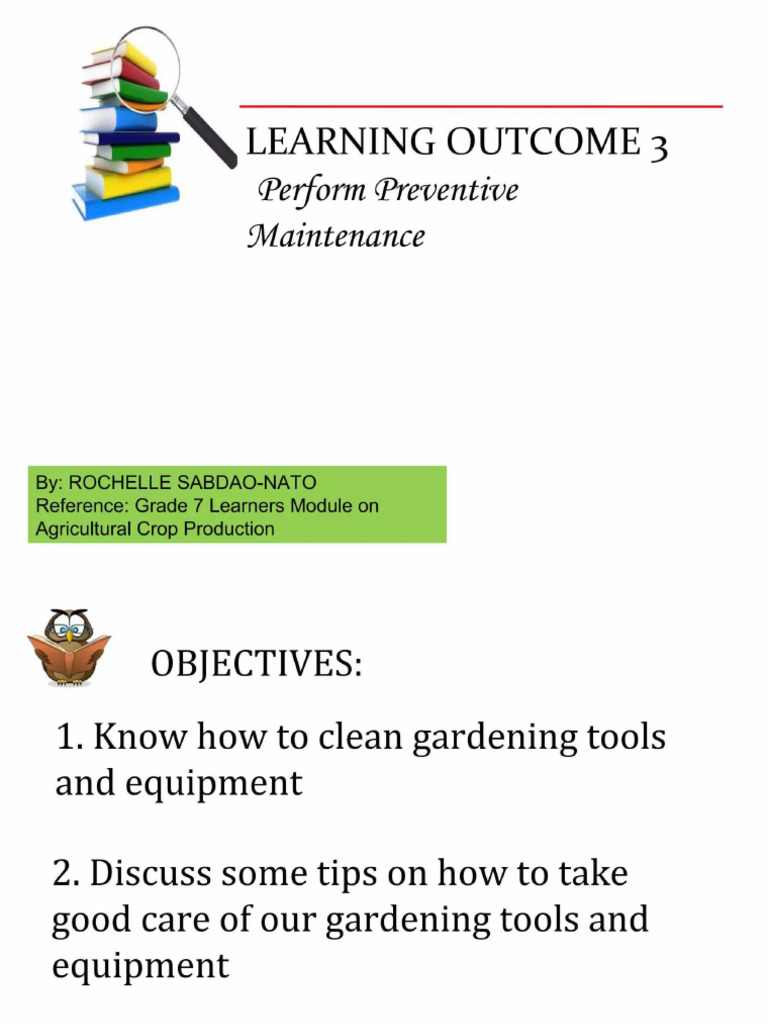 Perform Preventive Maintenance | PDF