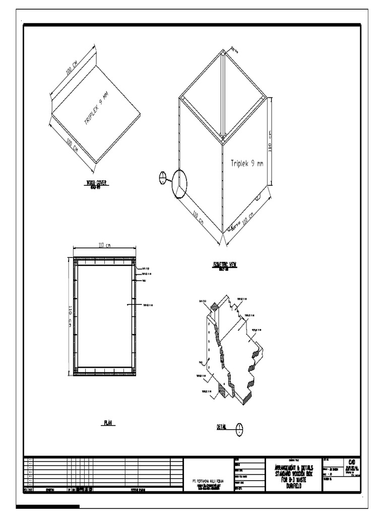 Standard Wooden Box For B3-Model | PDF