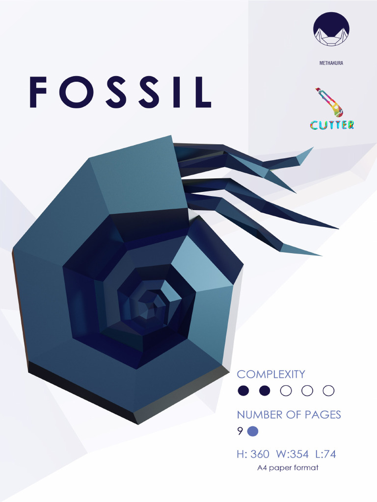 Fossil @cutter Papercraft | PDF