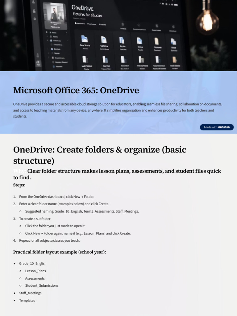 Microsoft Office 365 OneDrive Demo | PDF | Computer File | Microsoft Word