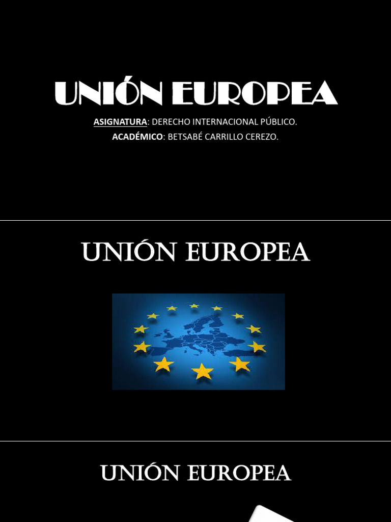 Historia y Retos de la Unión Europea | PDF | Brexit | Unión Europea
