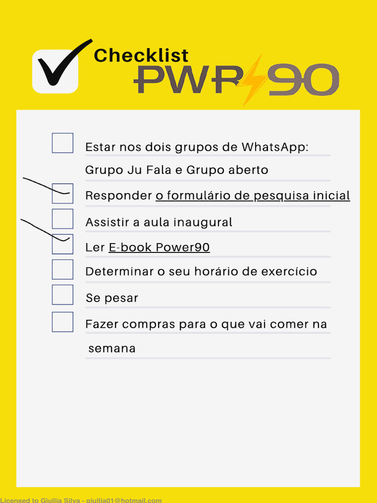 Checklist+Inicial+ +PDF | PDF