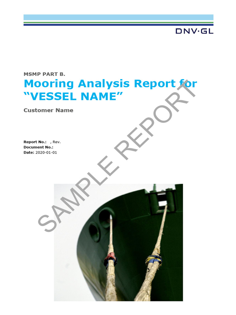 Pages From MSMP Part. B - Sample Report | PDF | Shipping | Water Transport