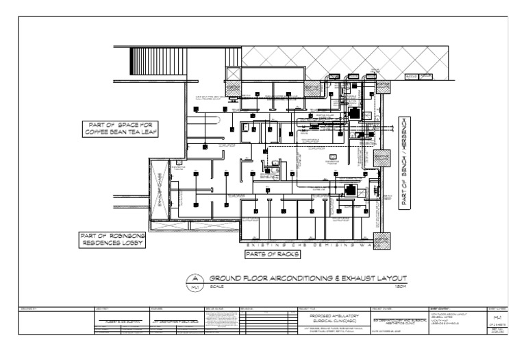 Ground Floor Air Conditioning Layout | PDF | Equipment | Building Materials