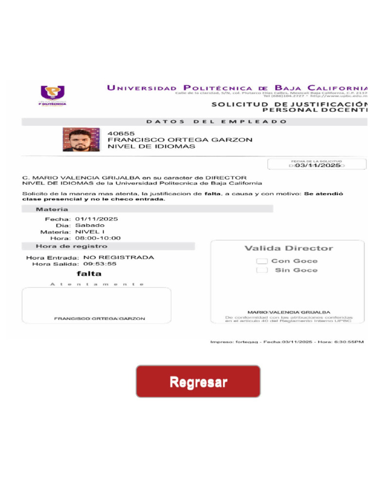 Justificante | PDF