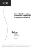 821-0436 - Solaris 10 - Solaris Flash Archive (Creation and Installation)