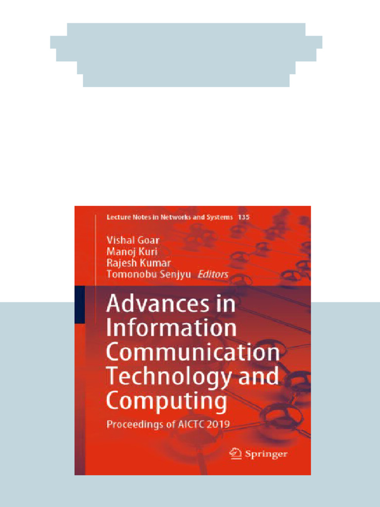 (Ebook) Advances in Information Communication Technology and Computing ...