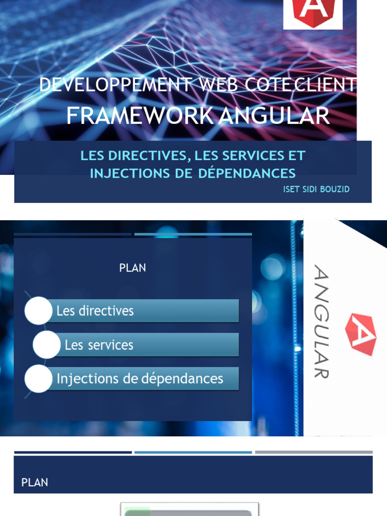 Directives et Services Angular expliqués | PDF | Html | Programmation web