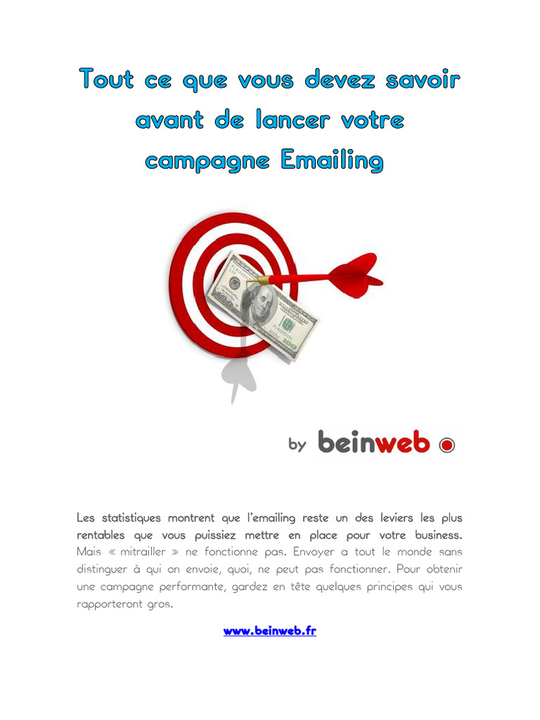 Guide essentiel pour réussir votre emailing | PDF | Spam | Informatique