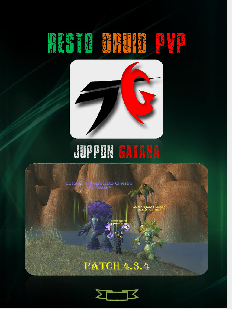 Guía PvP Resto Druid 4.3.4 | PDF