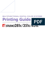 Printing Guide: Multifunctional Digital Color Systems