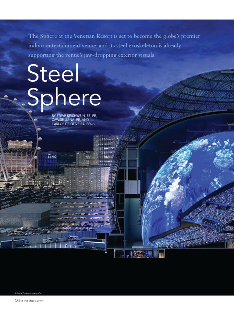 Sphere at Venetian: Engineering Marvel | PDF
