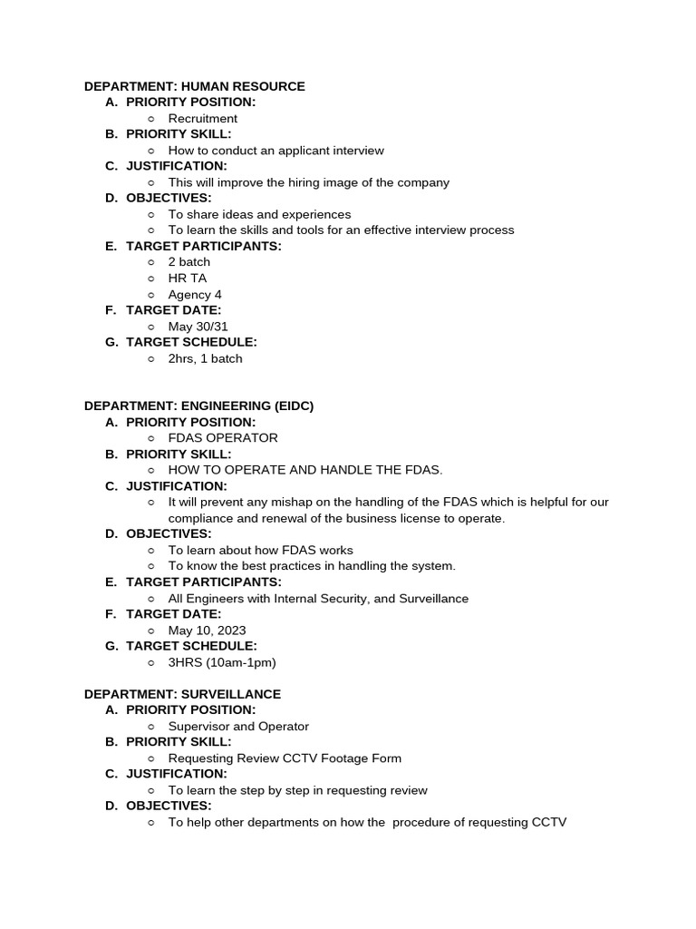 Skills Training for HR, Engineering, and More | PDF | Business