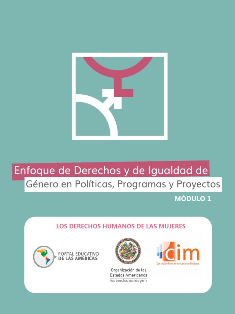 Contenido 2doc - Central Módulo 1 Derechos Humanos de Las Mujeres | PDF ...