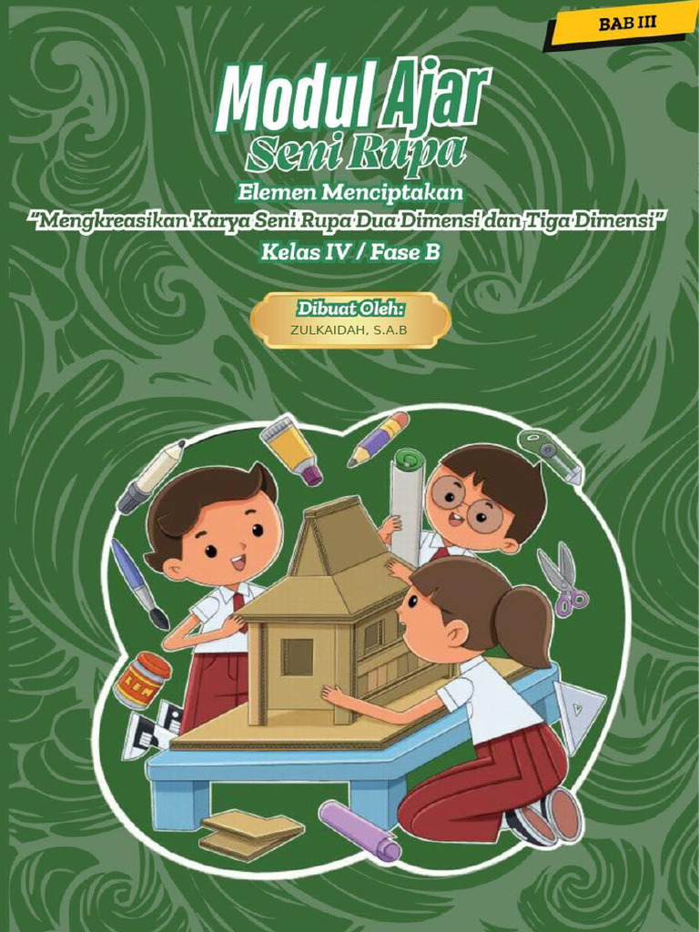 MODUL 4 SENI RUPA (Elemen Mencipta, Unsur Rupa) | PDF
