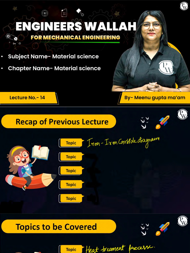 Material Science 14 - Class Notes | PDF