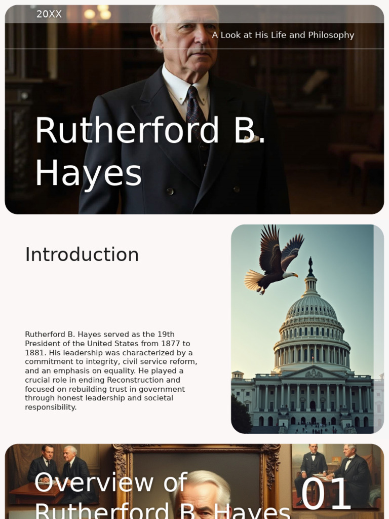 Rutherford B. Hayes | PDF | Meritocracy | Reconstruction Era