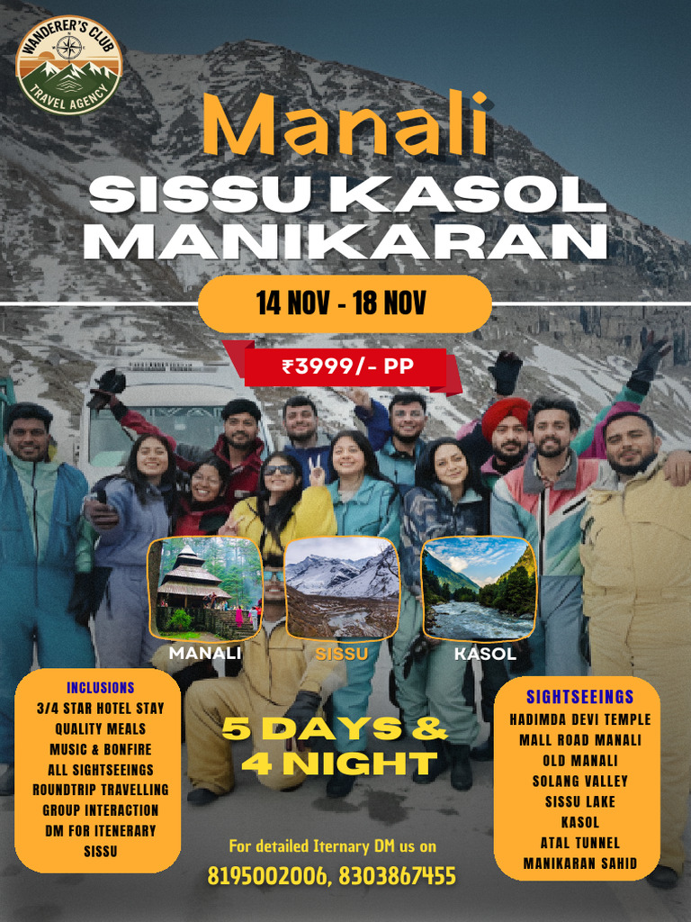 Manali Complete Details PDF | PDF