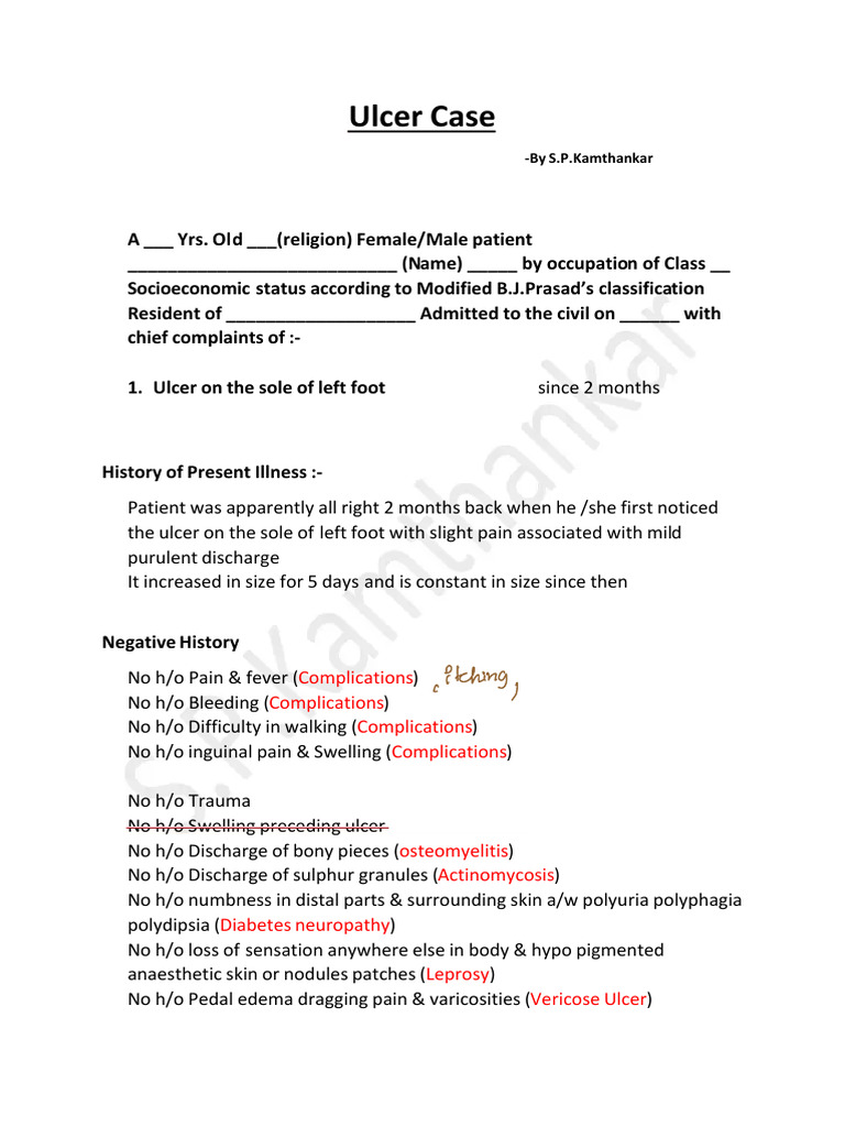 Ulcer | PDF