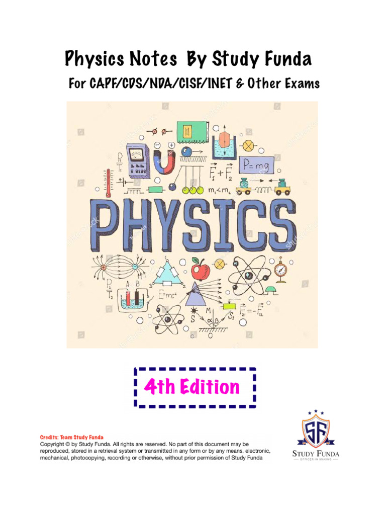 Physics Study Notes for Competitive Exams | PDF | Waves | Sound