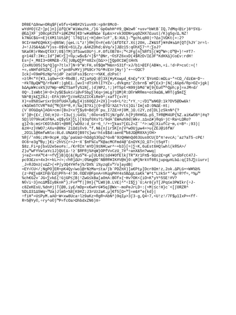 Long Random Gibberish 2 | PDF