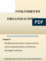 DESENVOLVIMENTO ORGANIZACIONAL