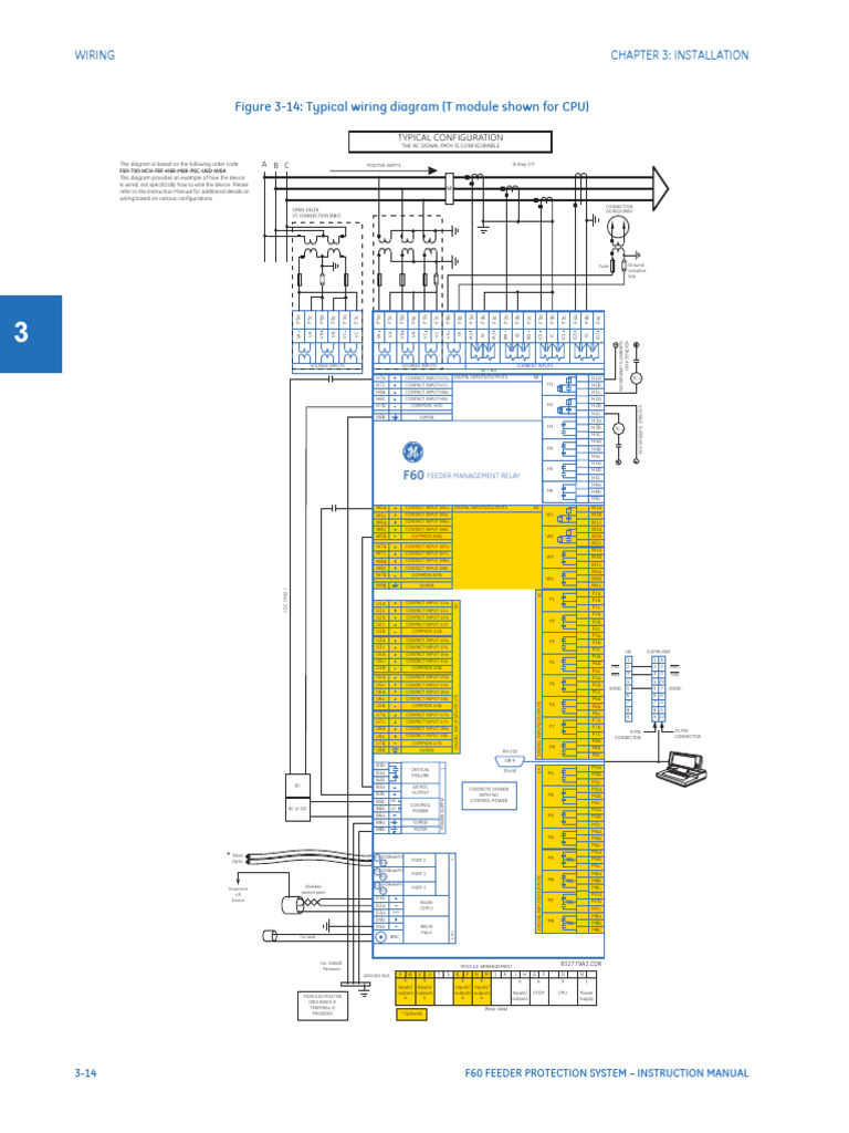 F60 Feeder Protection System Manual | PDF