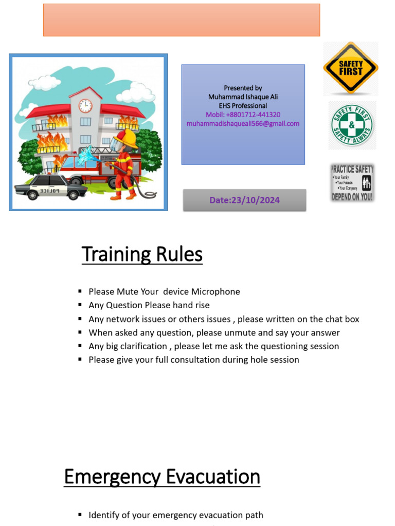 Fire Safety Training Overview and Guidelines | PDF | Firefighting | Fires