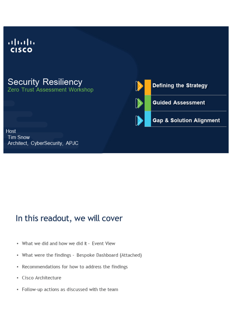 Cyber Resilience Strategy Workshop Insights | PDF | Computer Security ...