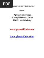 Judul Skripsi Update 2019 | PDF