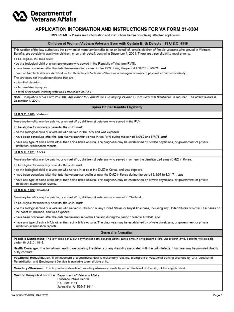 Vba 21 0304 Are | PDF | Power Of Attorney | Social Security Number