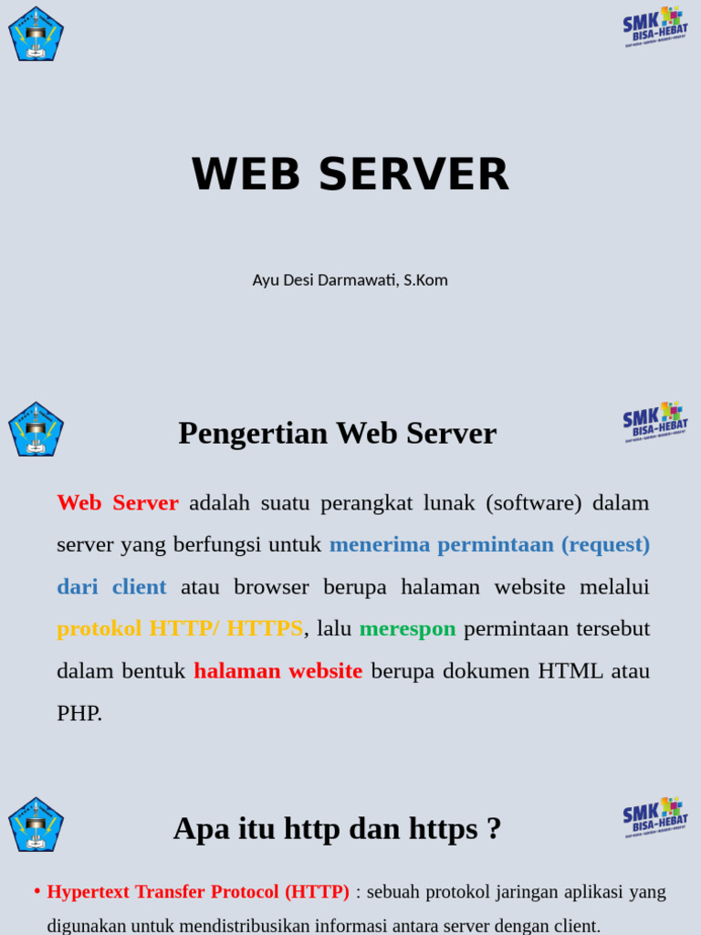 Administrasi Sistem Jaringan 5 - Web Server | PDF