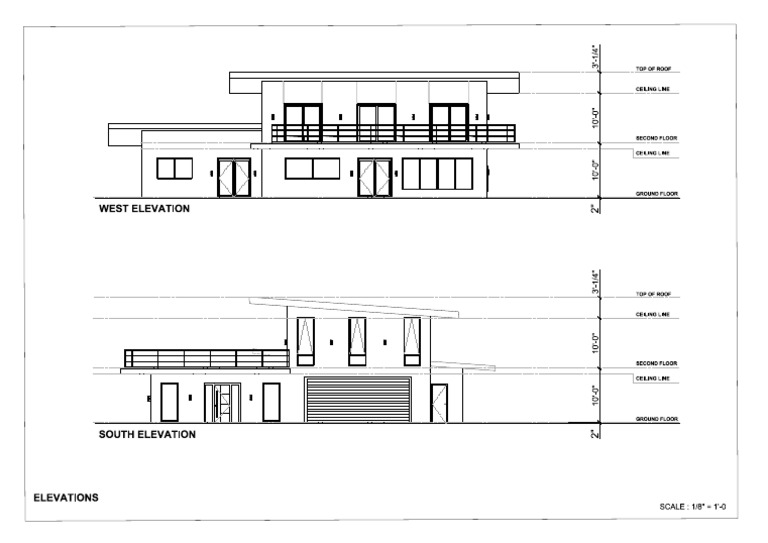 Building Elevations and Dimensions | PDF