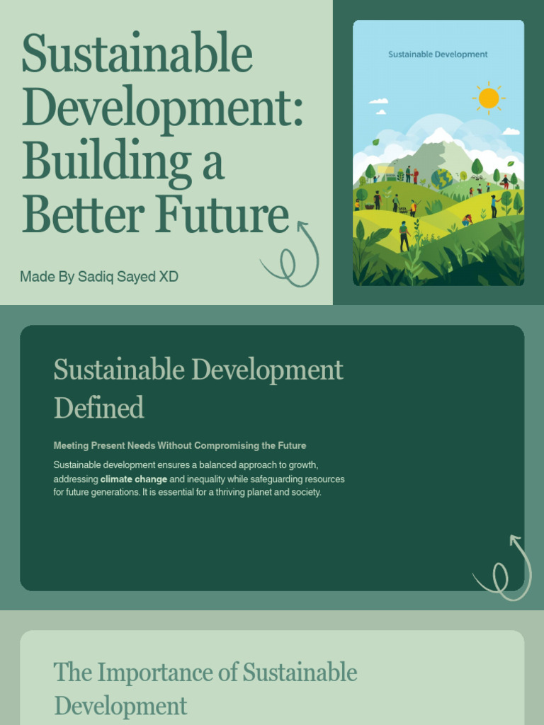 Sustainable Development Building A Better Future - 20251106 - 185416 ...