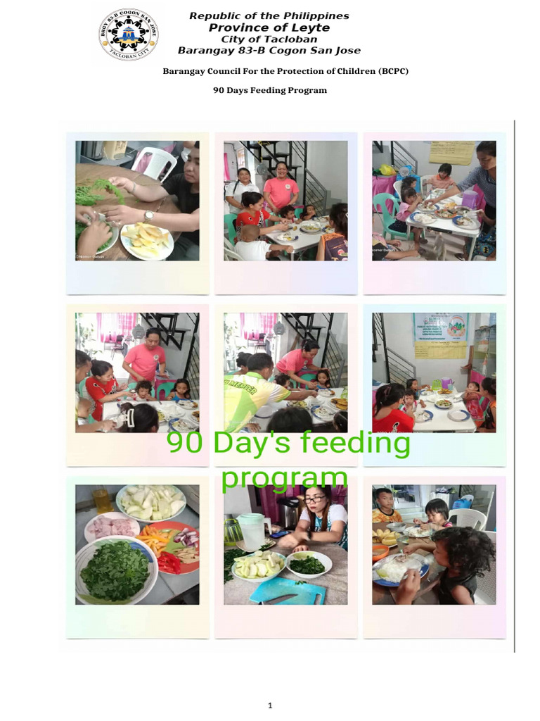 90 Days Feeding Program | PDF