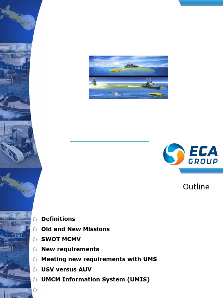 Unmanned Mine Countermeasure Systems | PDF | Naval Mine | Sonar