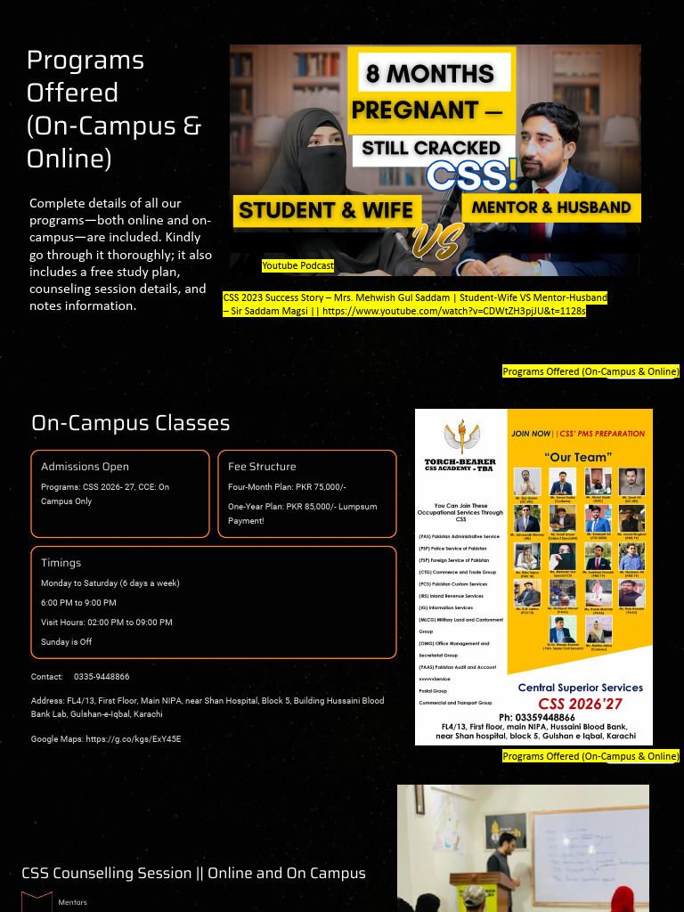 Torchbearer Academy Programs Overview | PDF