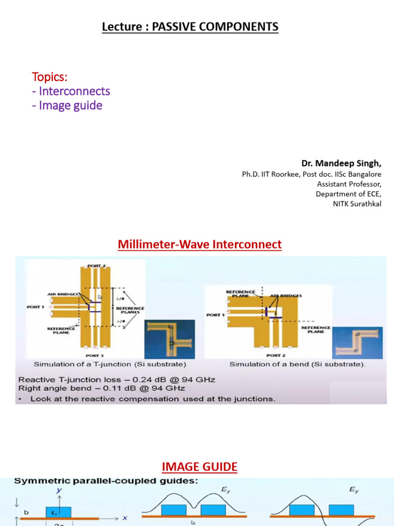 Millimeter-Wave Interconnects Guide | PDF