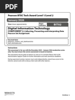 Btec - It Unit-1 Notes | PDF