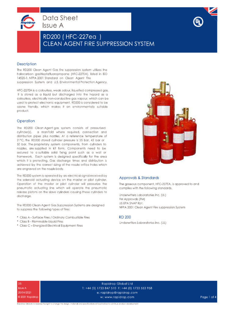 RD200 (HFC-227ea) | PDF