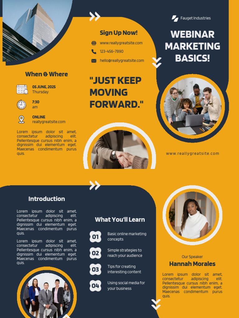 Webinar on Marketing Basics | PDF